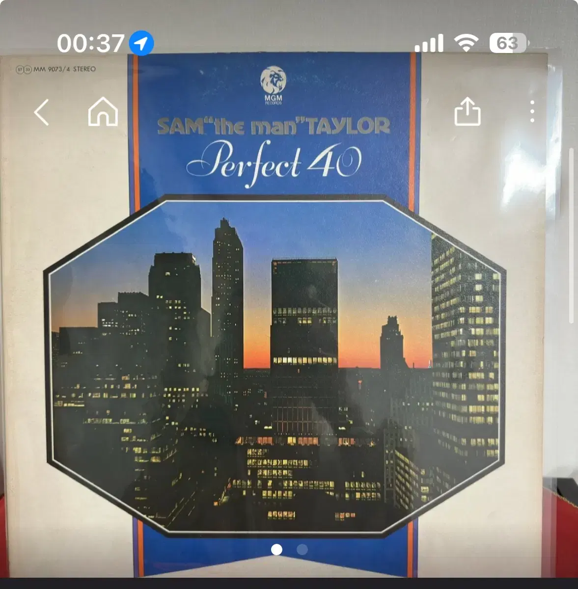 샘 테일러 - Perfect 40(2LP)